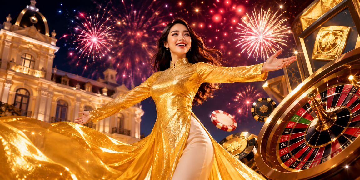 Màn hình hiển thị jackpot tích lũy trong sòng bài trực tuyến Việt Nam với giao diện hiện đại trên điện thoại